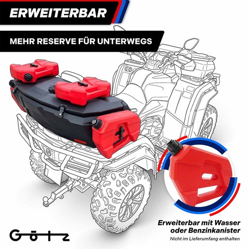 Koffer hinten für atv tgb - koffer,